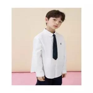 빈폴 키즈 BI6164UE11 아동 셔츠 유아 옥스포드 & 넥타이 세트 - 화이트 5826458