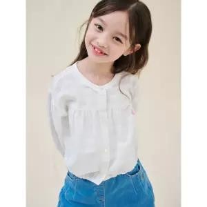 빈폴 키즈 BI5264G021 아동 셔츠 유아 셔링 포인트 블라우스 화이트 4805222