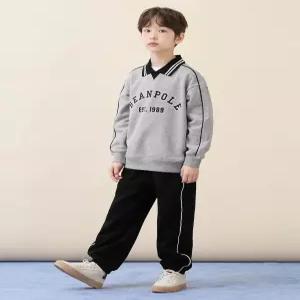 빈폴 키즈 BI6141U073 아동 셔츠 유아 파이핑 포인트 상하세트 그레이 5982507