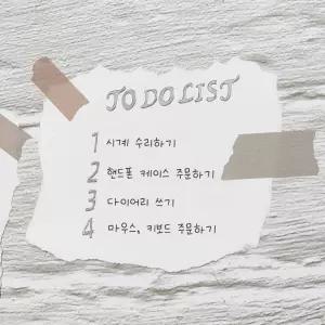 PVC 스티커 숫자 실버