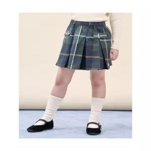 빈폴 키즈 BI5827G06M 아동 치마 유아 체크 플리츠 스커트 그린 5351571