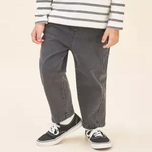 빈폴 키즈 BI5821U024 아동 청바지 유아 [DENIM] 스트레이트 데님 팬츠 애쉬 53046
