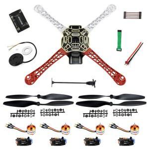 QWinOut F450 APM2 8 6M GPS DIY RC 드론 키트 450mm 프레임 쿼드콥터 4축 UFO 언어셈블 초보자를 위한