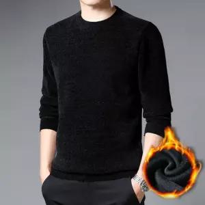 남성 데일리 스웨터 포근한 간절기 맨투맨 니트 티셔츠