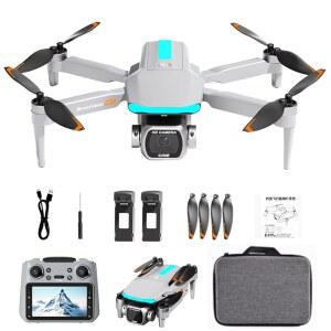 HD 카메라가 장착된 드론 컨트롤러에 FPV 화면이 RC 제스처 셀카 고도 유지 원 키 스타트 3D 플립 모드 250