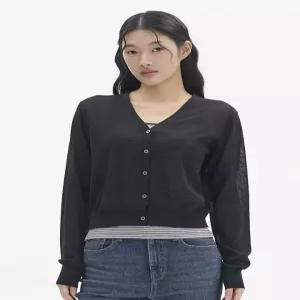탑텐 여성 쿨라이트 브이넥 가디건_MSG2EC2001 5993074