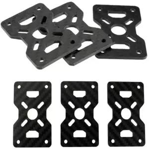 3K 카본 DIY RC 쿼드콥터 드론 프레임 클램프 마 플레이트 16mm 20mm 22mm 25mm 30mm