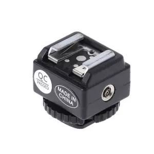 C-N2 핫 슈 컨버터 어댑터 PC Sync Port Kit 대 한 Nikon Flash To Canon 카메라