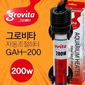 [제이큐]수족관 어항 자동조절기 수중히터 온도제어 물고기 GAH-200w