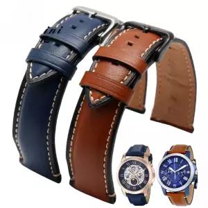 FOSSIL FTW114 22mm 시계줄 호환 파슬 20mm 스트랩 FS5151 가죽