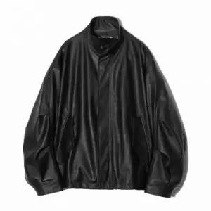 {백화점 정품} 파르티멘토 Leather Field Jacket Black 2156793