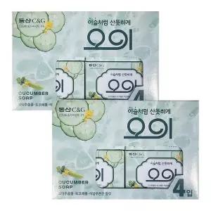 동산 동산 오이비누(90gX4개입) X 2개