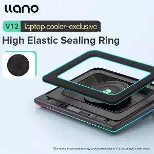Llano V12 V10 터보 팬 RGB 노트북 쿨러 먼지 필터 메모리 패드 12V3A 36W DC 전원 어댑터 전원 공급 장치