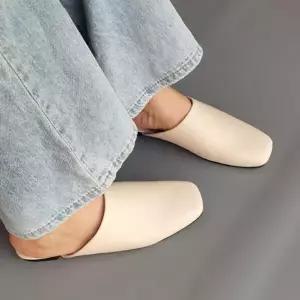 /블카마켓 데일리 여성 사각 블로퍼 여자 뮬 슬리퍼 신발