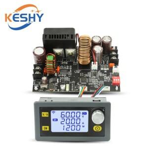 XY6020L CNC 조정 가능한 직류 안정화 전압 전원 공급 장치 베이스 플레이트 및 전류 스텝다운 모듈