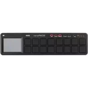 Korg nanoPAD2 슬림 라인 USB MIDI 패드 - 블랙