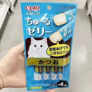 이나바 챠오스틱 츄르젤리 가다랑어 15g x 4개
