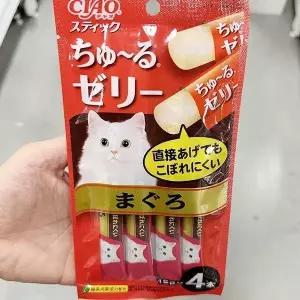 이나바 챠오스틱 츄르젤리 참치 15g x 4개