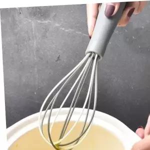 실리콘 거품기 반죽기 믹서 제빵 휘핑기 그레이 27cm