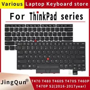 레노버 씽크패드 T470 T480 T460S T470S용 RU 노트북 키보드 백라이트가 있는 S2 노트북 러시아어 키보드