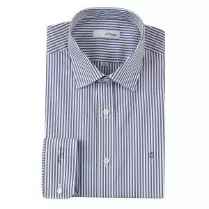 [백화점 정품] 에스티듀퐁 25SS 스트레치 런던 스트라이프 슬림핏 셔츠SE5SM21LS321SNY.GB