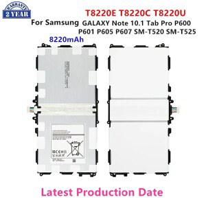 삼성 갤럭시 노트 10.1 탭 프로 P600 P601 P605 P607 P520 T525 용 태블릿 배터리 T8220E T8220C/U 8220mAh