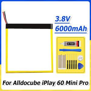 Alldocube iPlay 60 Mini Pro iPlay60 Mini Pro 태블릿 PC 배터리 도구용 새 3.8V 6000mAh