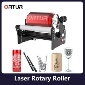 Ortur YRR 2.0 로터리 롤러 3D 프린터 Y축 로터리 롤러 조각 모듈 원통형 물체 캔 컵 조각용