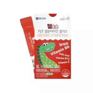종근당 젤튼튼 키즈 철분비타민 플러스 2g x 30포