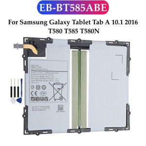 삼성 갤럭시 태블릿 탭 A용 EB BT585ABE 배터리 2016 T580 T585 T580N SM P580 SM P585 EB BT585ABA 7800mAh 10.1 인치