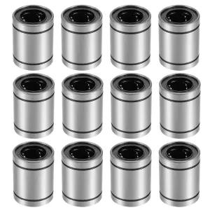 HiPicco 선형 볼 베어링 LM20UU 20mm 모션 부싱 양면 고무 밀봉 로드 라이너 샤프트 부품 CNC 기계용 3D