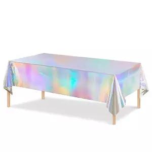 이벤트 테이블보 홀로그램 무늬 137x183cm 파티용품