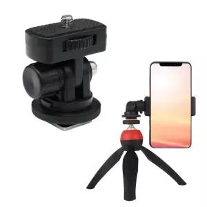 카메라 핫슈 마운트 LED 라이트 삼각대 헤드 스튜디오 장비 zdJ14GEb