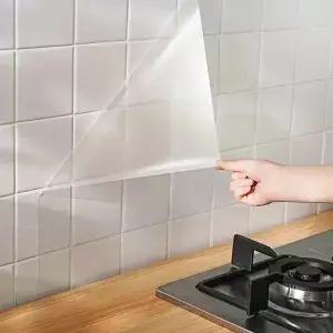 Diy 투명 접착 필름 보호 자체 가구 주방 욕실 스티커 장식에 대한 방지