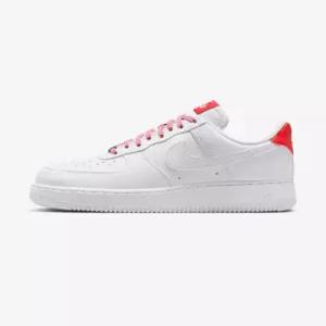 나이키 NIKE 에어 포스 1 07 W - 화이트 핑크 폼 메탈릭 실버 라이트 크림슨 IB7167-103