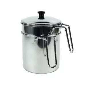 물빠짐 스텐 음식물 쓰레기통 2L