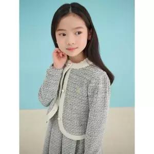 빈폴 키즈 클래식 저지 트위드 원피스&자켓 SET 블랙 (BI5171G905) 4720905