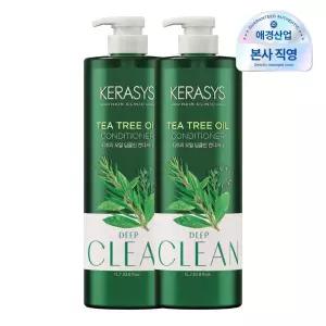 [케라시스] 내추럴레시피 티트리오일 컨디셔너 1L x 2개