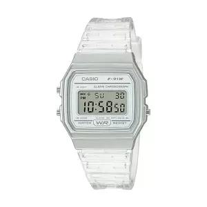 [편집샵 블레스]카시오 전자 시계 공용 커플 스포츠  F-91WS-7D