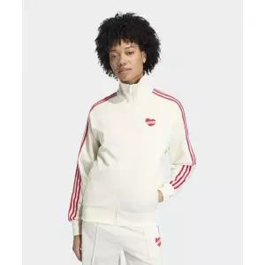 아디다스 ADIDAS 파이어버드 루즈 트랙탑 - 크림화이트:레드 KQ8075 258646