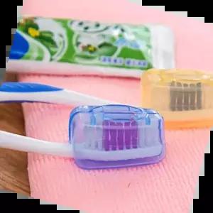 칫솔보호 여행용 캠핑 칫솔 보호 커버 캡 위생캡 5P RD-10269