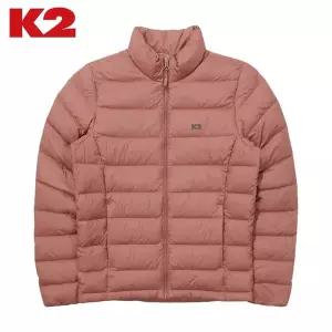 [K2]여성 간절기 스탠다드 경량 퀼팅다운 KWU24594 로즈