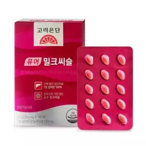 고려은단 퓨어 밀크씨슬 180정 1개 6개월분 실리마린 간건강 D