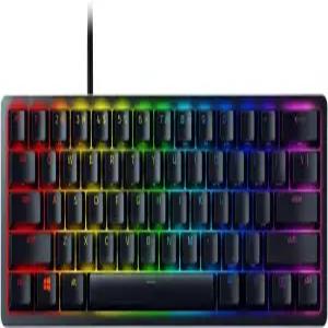 Razer Huntsman Mini 60 게이밍 키보드 고속 스위치 Clicky 광학 Chroma RGB 조명 PBT 키캡 온보드 메모리