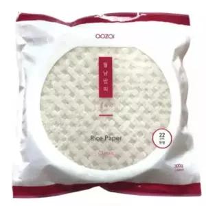 아오자이 베트남 라이스페이퍼 원형 22cm 월남쌈 300g