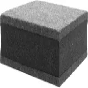 드럼 서브우퍼 스피커 베이스 소음 감소 바닥 보호 음향 진동 흡수를 위한 7.87X7.87X1.89인치 폴리스