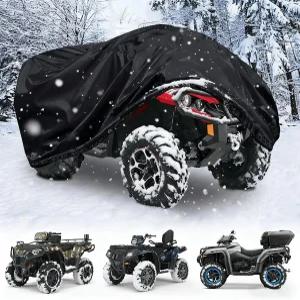 치키아 XL ATV 커버 420D 방수 4 휠러 폴라리스 스포츠맨 450 570 850 1000 캔 암 아웃랜더 650 CFMOTO