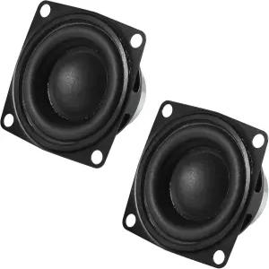 2PCS 2인치 4옴 10W DIY 소형 풀레인지 오디오 스피커 아두이노용 스테레오 우퍼 및