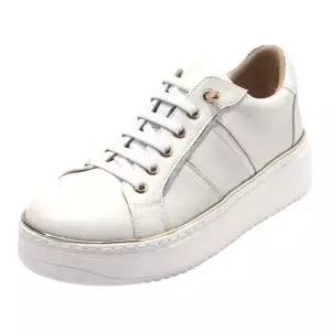 [세라] 경량창 4m 소가죽 데일리 컴포트 밴딩 여성 키높이 스니커즈 c23w500