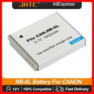 캐논 파워 샷 카메라용 NB 6L NB-6L 배터리, 1600mAh SX520 HS SX600 IXUS 85 95 200 210 105